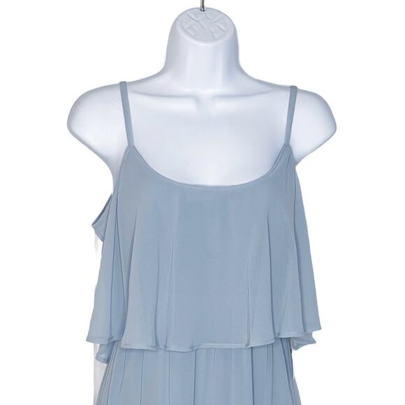 Show Me Your MuMu Caitlin Ruffle Maxi Dress S NWT - Picture 6 of 14